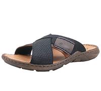 Rieker Herren Schuhe Pantoletten Clogs 22091, Größe:41 EU, Farbe:Blau