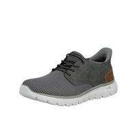 Rieker Slip-On-Sneaker B6658-42 Herren Grau Gr. 45 Lederimitat/Textil Ready2GO