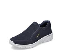 Rieker Herren Slipper 13155, Männer Slip On,lose Einlage,Slipper,Mokassins,Halbschuhe,Slip-ons,Slides,Schlupfschuhe,Loafer,blau (14),41 EU / 7.5 UK