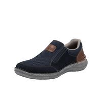 rieker Slipper in Dunkelblau - Größe 43 | Herren Schuhe Halbschuhe