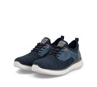Rieker Herren-Slipper Blau-Grau 47