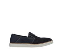 Rieker Herren Slipper Blau, Herren, Größe: 41, Material: Textil