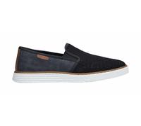 Rieker Herren Slipper Blau, Herren, Größe: 44, Material: Textil