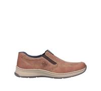 Rieker Herren-Slipper (71117727-40) Braun Synthetik Gr. 40 mit Stretcheinsätzen