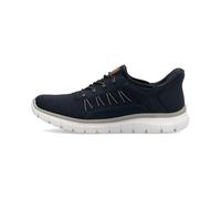 Rieker Herren Slipper Herren blau-kombiniert