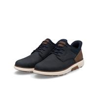 Rieker Herren-Slipper Ready2GO Blau-Braun-Weiß 43