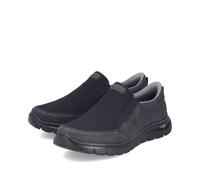 Rieker Herren-Slipper Schwarz 42
