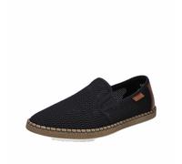Rieker Herrenschuhe Slipper schwarz/amaretto schwarz - Gr. - 42