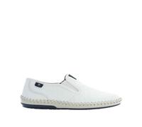 Rieker Herren B4551 Slipper, Weiss,45 EU