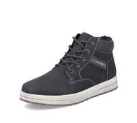 Rieker Herren Sneaker 30741, Männer Schnürschuhe, wasserabweisend, riekerTEX,Schnuerschuhe,Schnuerer,straßenschuhe,schwarz (00),41 EU / 7.5 UK