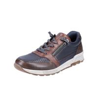 Rieker Herren Sneaker Low 15163, Blau Kombi, 40 EU