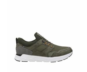 Rieker Herren Sneaker Low Grün, Herren, Größe: 40, Material: Textil