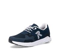 Rieker Herren Sneaker Low-Top 09100-14 Weite Breit Schnuerer Synthetik Pazifik/Pazifik/Ozean / 44 EU