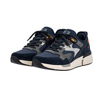 Sneaker RIEKER "Rieker Sneaker Lederimitat", Herren, Gr. 44, navy, grau, Lederimitat, casual, Schuhe (83126269-44) navy, grau