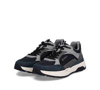 Rieker Herren Halbschuhe FSK pazifik/schwarz/grigio/beton/blei Größe 43