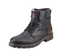 Rieker TEX Herren Schnürboots Schwarz Braun - Größe: 45
