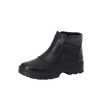 Rieker Herren Kurzstiefel Schwarz, Herren, Größe: 40, Material: Glattleder/Textil