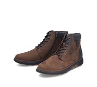 Rieker Herren-TEX-Schnürstiefel Braun-Schwarz 43