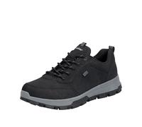 Sneaker RIEKER Gr. 42, schwarz Herren Schuhe Damen Outdoor-Schuhe Outdoorschuh, Halbschuh, Schnürschuh mit TEX-Membran (71718568-42) schwarz