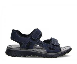 Rieker Herren Trekkingsandale blau BLAU, 43