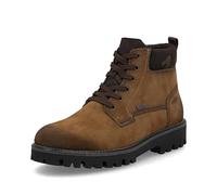 Winterstiefelette RIEKER, Herren, Gr. 40, braun, dunkelbraun, Lederimitat, used, Schuhe, Winterboots, Outdoorstiefelette mit TEX und Innenreißverschluss (19642319-40) braun, dunkelbraun
