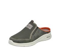Rieker Herren-Halbschuhe FSK B7390 – moor/vert/nuss/dunst – Größe 45