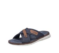 Rieker Herrenschuhe Pantoletten atlantis/nuss nuss - Gr. - 41