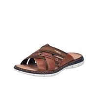 Rieker Herrenschuhe Pantoletten cuoio/nut cuoio - Gr. - 46