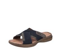 Rieker Herrenschuhe Pantoletten kaffee/pazifik kaffee/pazifik - Gr. - 45