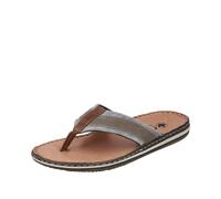 Rieker Herrenschuhe Pantoletten mandel/santos/grey mandel/grey - Gr. - 40