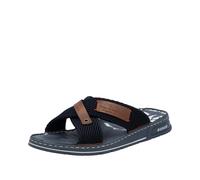 Rieker Herren Pantoletten 21239-14 blau Gr. 41