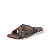 Rieker Herrenschuhe Pantoletten olive/nuss olive/nuss - Gr. - 46