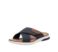Rieker Herrenschuhe Pantoletten pazifik/lake/mandel mandel - Gr. - 43