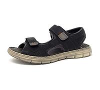 Rieker Herrenschuhe Sandale Schwarz, Schuhgröße:43 EU