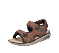 Rieker Herren Klassische Sandalen 29151, Männer Sandalen,Sommerschuhe,Freizeitschuhe,offene Schuhe,Strandschuhe,braun (24),47 EU / 12 UK