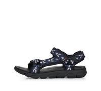 Rieker Herrenschuhe Sandalen pazififk/schwarz pazififk/schwarz - Gr. - 46