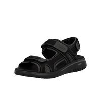 Rieker Herrenschuhe Sandalen schwarz/rauch/blei schwarz/rauch/blei - Gr. - 46