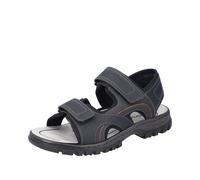 Rieker Herrenschuhe Sandalen schwarz/schwarz/schwarz schwarz - Gr. - 45