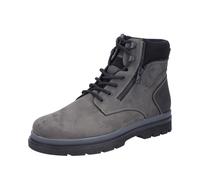 Rieker Herrenschuhe Schnürboots cenere/schwarz/schwarz schwarz - Gr. - 45
