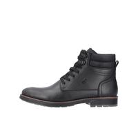 Rieker Herrenschuhe Schnürboots nero/schwarz/schwarz schwarz - Gr. - 40