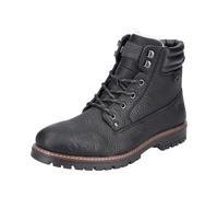 Rieker Herren Schnürboots F3600 – wasserabweisend, riekerTEX – Schwarz 43