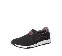 Rieker Herrenschuhe Slipper grau-schwarz/schwarz/schwarz/mogano grau-schwarz/schwarz - Gr. - 43