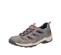 Rieker Herrenschuhe Slipper kaffee/rauch/nuss kaffee/rauch/nuss - Gr. - 43