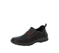 Rieker Herrenschuhe Slipper kastanie/testadimoro/schwarz kastanie/testadimoro/schwarz - Gr. - 46