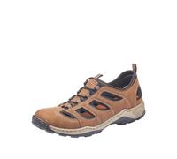 Rieker Herrenschuhe Slipper mandel/schwarz mandel/schwarz - Gr. - 40