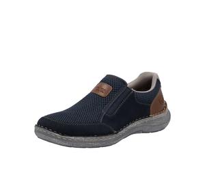 Rieker Herrenschuhe Slipper pazifik/atlantis/amaretto/grey grey - Gr. - 44