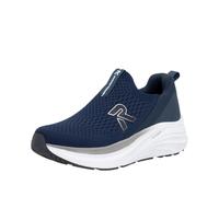 Slipper RIEKER SPORT, Herren, Gr. 44, dunkelblau, Textil, Schuhe Slipper, Slipper, Schlupfschuh, Freizeitsneaker mit sockenähnlichem Einstieg (33969766-44) dunkelblau