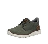 Rieker Herren Halbschuhe Slip-On Nubuklederimitat/Textil salbei/moor/nuss/rauch Gr. 43