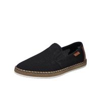 Rieker Herrenschuhe Slipper schwarz/amaretto schwarz - Gr. - 40