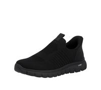 Rieker Herrenschuhe Slipper schwarz/schwarz schwarz - Gr. - 42